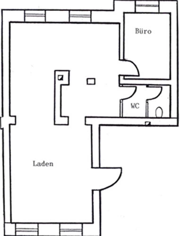 Interessanter Laden mit großen Schaufenstern – ID 248 - Foto 3